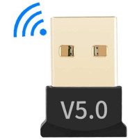 Адаптер Bluetooth V5.0 USB 2.0 CSR5.0 Dongle micro