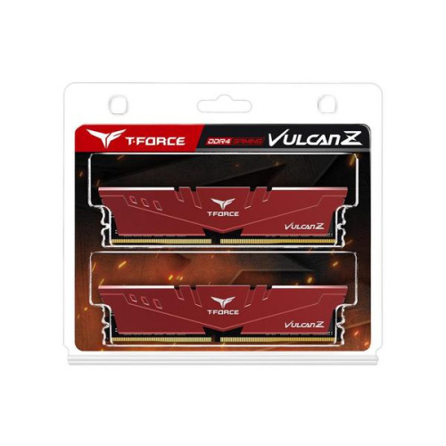 Пам'ять DDR4 RAM_16Gb (2x8Gb) 3000Mhz Team Vulcan Z Red (TLZRD416G3000HC16CDC01) - зображення 2