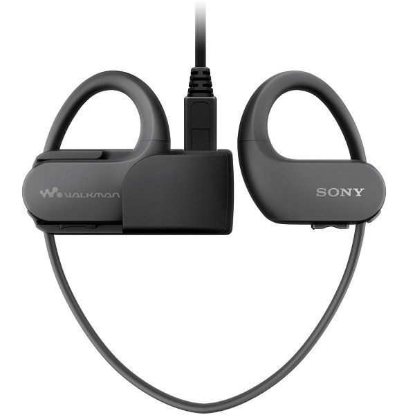 MP3 плеєр - навушники Sony Walkman NW-WS413 Black - зображення 1