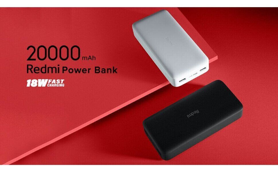 Батарея POWER BANK Xiaomi Redmi 20000 mAh 18 W (VXN4304GL) - зображення 5