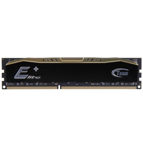 Пам'ять DDR3 RAM 8GB (1x8GB) 1600MHz Team Elite Plus Black PC3-12800 CL11 - зображення 1