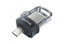 Флеш пам'ять USB 16Gb SanDisk Ultra Dual Black USB 3.0 OTG (SDDD3-016G-G46) - зображення 2