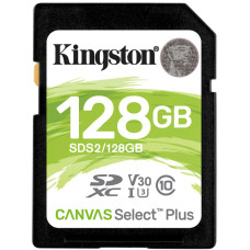 Secure Digital card 128 Gb Kingston Select Plus SDXC UHS-I class10 - зображення 1