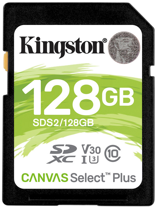 Secure Digital card 128 Gb Kingston Select Plus SDXC UHS-I class10 - зображення 1