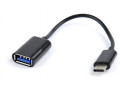 Кабель USB OTG АF - Type C 0.2м. Cablexpert - зображення 1