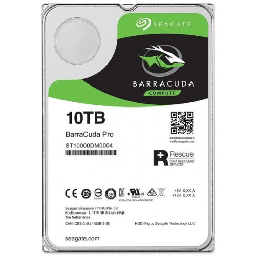 Жорсткий диск HDD 10Tb Seagate Barracuda Pro - зображення 1
