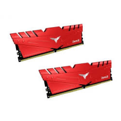 Пам'ять DDR4 RAM_16Gb (2x8Gb) 3000Mhz Team T-Force Dark Z Red (TDZRD416G3000HC16CDC01) - зображення 2