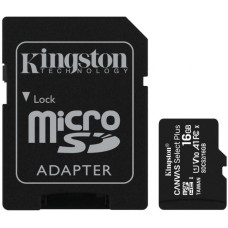 MicroSDHC 16 Gb Kingston Canvas Select Plus class 10 UHS-I