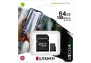 MicroSDXC 64 Gb Kingston Canvas Select Plus class 10 UHS-I A1 - зображення 4