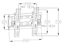 Настінне кріплення CHARMOUNT LED-T20 - зображення 2