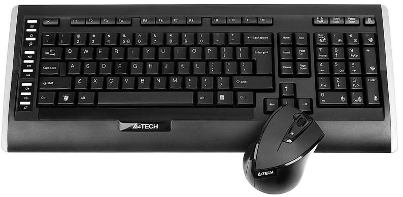 Клавіатура+опт.мишка A4-Tech 9300F - зображення 1