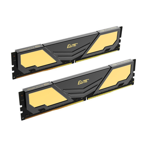 Пам'ять DDR4 RAM_16Gb (2x8Gb) 2400Mhz Team Elite Plus Black (TPD416G2400HC16DC01) - зображення 2