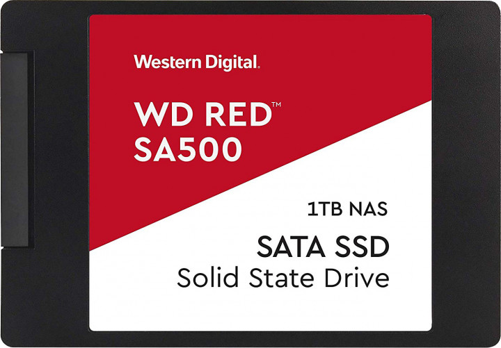 Накопичувач SSD 1TB WD Red SA500 (WDS100T1R0A) - зображення 1