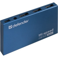 Концентратор USB 2.0 Defender Septima Slim
