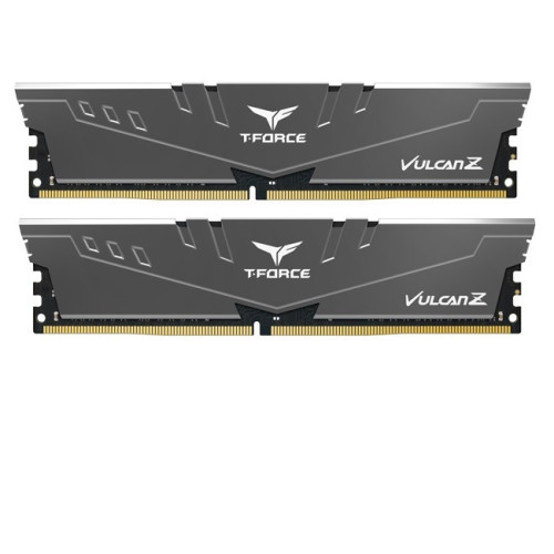 Пам'ять DDR4 RAM_16Gb (2x8Gb) 2666Mhz Team Vulcan Z Gray (TLZGD416G2666HC18HDC01) - зображення 1