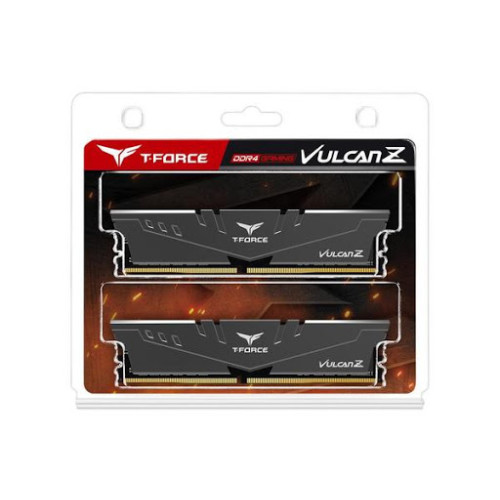 Пам'ять DDR4 RAM_16Gb (2x8Gb) 2666Mhz Team Vulcan Z Gray (TLZGD416G2666HC18HDC01) - зображення 2