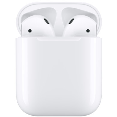 Безпровідні Bluetooth TWS навушники Apple AirPods 2 (MV7N2) - зображення 1