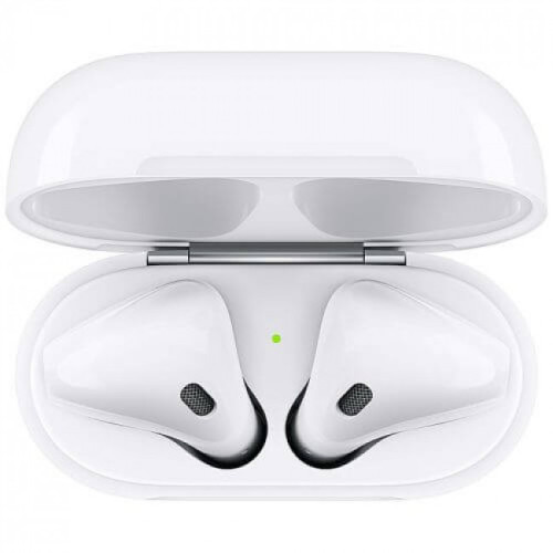 Безпровідні Bluetooth TWS навушники Apple AirPods 2 (MV7N2) - зображення 2