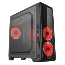 Корпус GAMEMAX G561-F Red