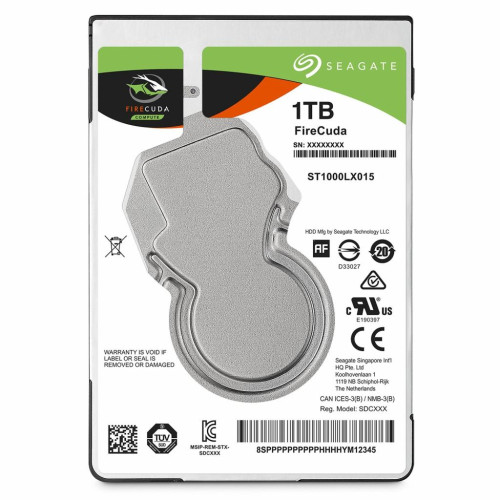 Жорсткий диск HDD Seagate 2.5 1TB ST1000LX015 - зображення 2