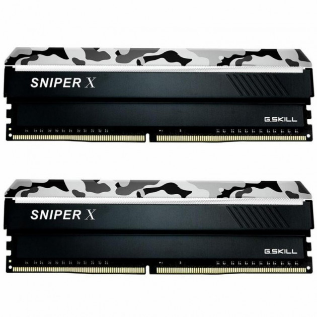 Пам'ять DDR4 RAM_16Gb (2x8Gb) 3000Mhz G.Skill Sniper X (F4-3000C16D-16GSXWB) - зображення 1