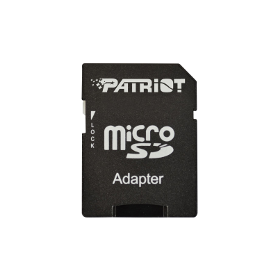 MicroSDXC 128 Gb Patriot UHS-I Class 10 + SD-adapter - зображення 3