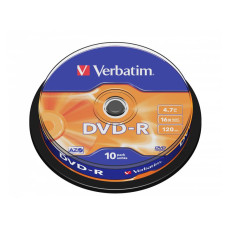 DVD-R-disк 4,7Gb Verbatim #43523 16x