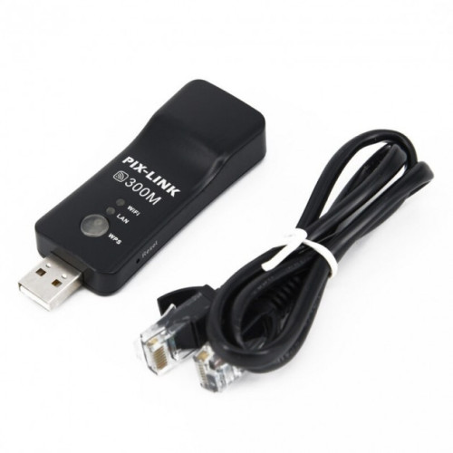 USB LAN Wi-Fi репітер PIXLINK LV-UE01 300M - зображення 3