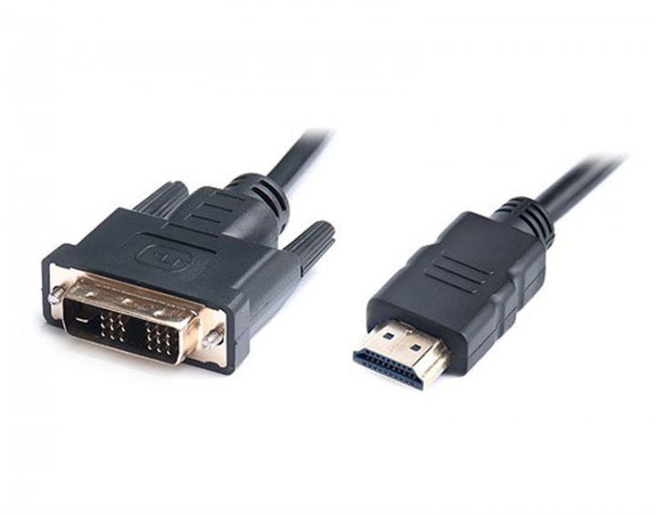 Кабель HDMI to DVI, 1.8 м, Vinga (VCPHDMIDVI1.8) - зображення 1