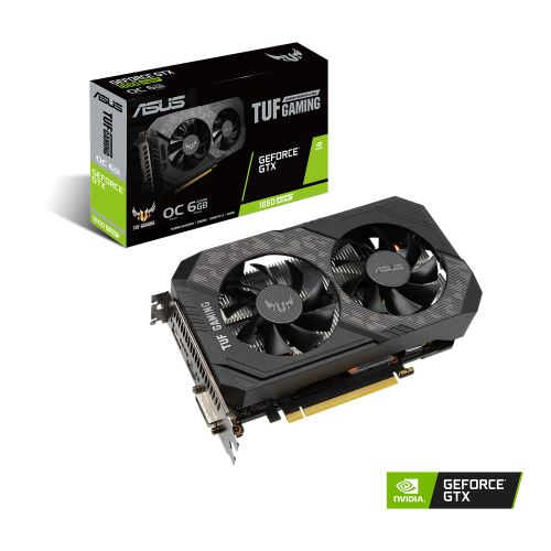 Відеокарта GeForce GTX1660 Super 6 Gb GDDR6 Asus (TUF-GTX1660S-O6G-GAMING) - зображення 1