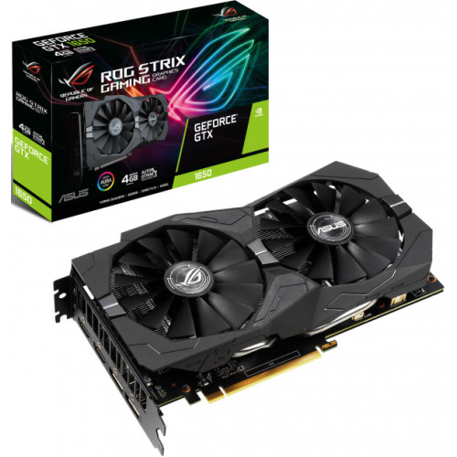 Відеокарта GeForce GTX1650 SUPER 4 Gb GDDR6 Asus (ROG-STRIX-GTX1650S-4G-GAMING) - зображення 4