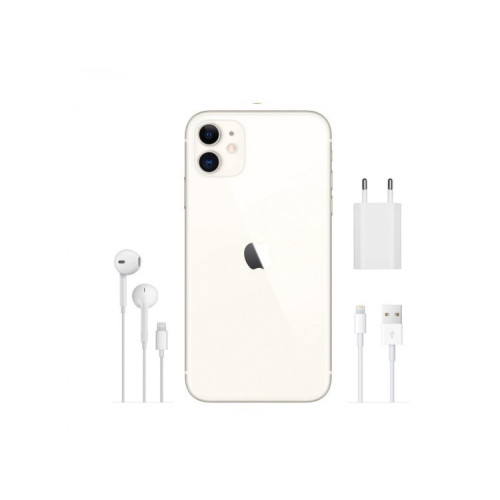Смартфон Apple iPhone 11 128GB White (MHDJ3) - зображення 2