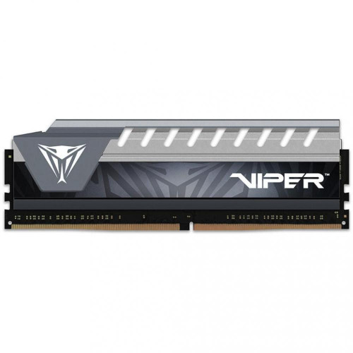 Пам'ять DDR4 RAM_16Gb (1x16Gb) 2666Mhz Patriot Viper Elite Gray (PVE416G266C6GY) - зображення 1