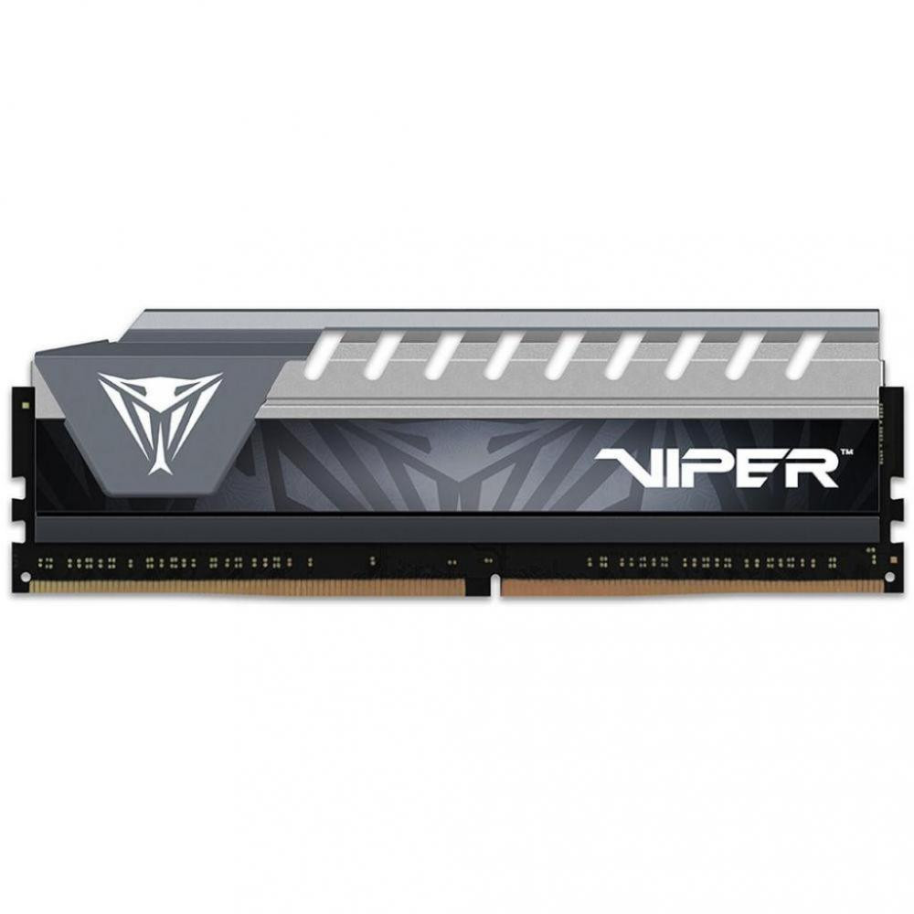 Пам'ять DDR4 RAM_16Gb (1x16Gb) 2666Mhz Patriot Viper Elite Gray (PVE416G266C6GY) - зображення 1