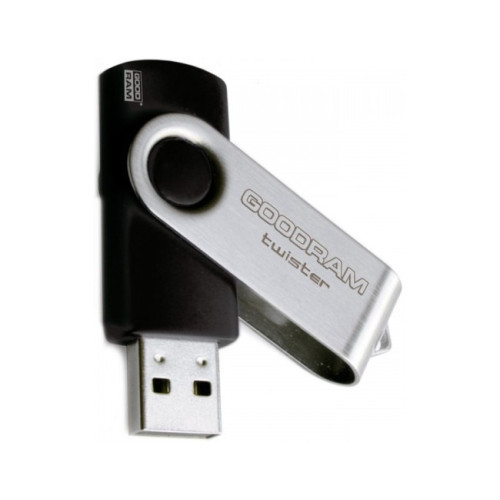 Флеш пам'ять USB 8 Gb Goodram UTS2 Twister black USB2.0 - зображення 1