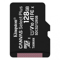 MicroSDXC 128 Gb Kingston Canvas Select Plus class 10 UHS-I A1 з SD-адаптером
