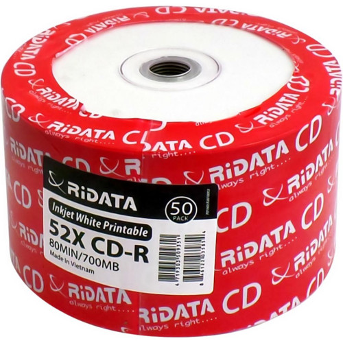 CDR-disk 700Mb RIDATA Printable 52X - зображення 1