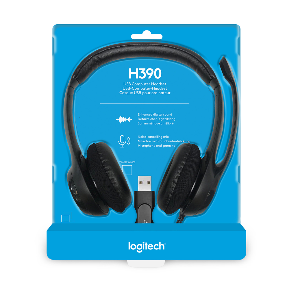 Гарнітура Logitech H390 (981-000406) - зображення 9