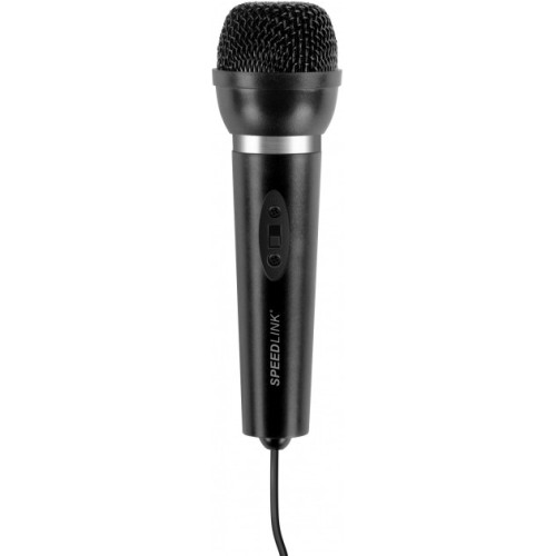Мікрофон SPEEDLINK CAPO Desk and Hand Microphone Black - зображення 2