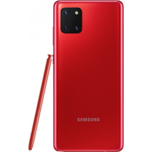 Смартфон SAMSUNG Galaxy Note 10 Lite (SM-N770FZRDSEK) 6\/128Gb Red - зображення 2