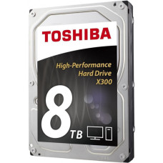 Жорсткий диск HDD 8000Gb TOSHIBA X300 HDWF180UZSVA - зображення 1