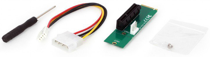 Контролер PCI-Ex1 to M.2 Gembird (RC-M.2-01) - зображення 2