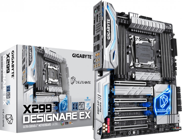 Мат. плата 2066 Gigabyte  X299 DESIGNARE EX - зображення 1