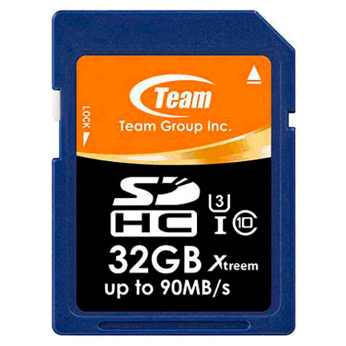 Secure Digital card 32 Gb Team XTreem Class 10 UHS-I U3 - зображення 1