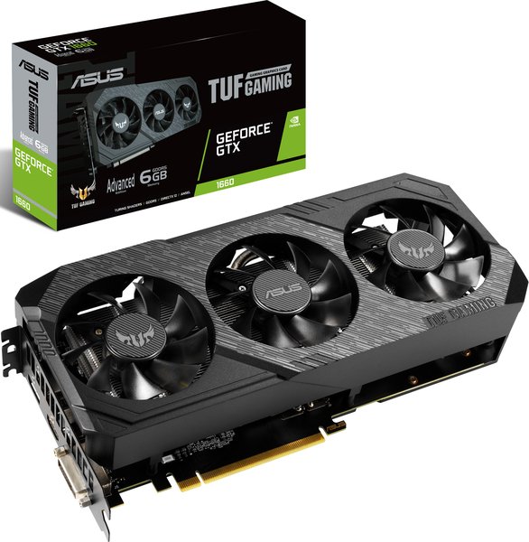Відеокарта GeForce GTX1660 Super 6 Gb GDDR6 Asus (TUF3-GTX1660S-A6G-GAMING) - зображення 1