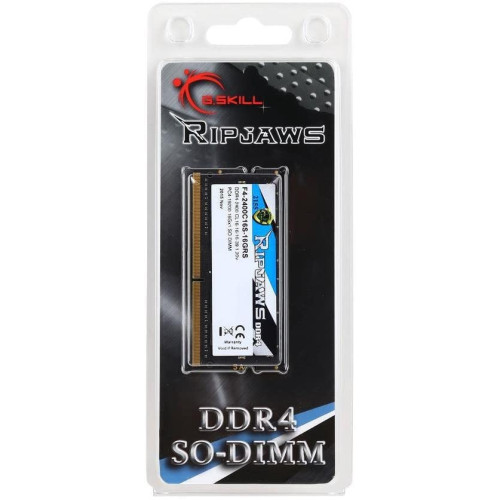 Пам'ять DDR4-2400_16 Gb G.Skill Ripjaws 2400MHz SoDIMM - зображення 2