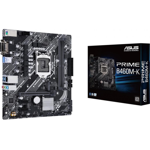 Мат. плата s1200 ASUS PRIME B460M-K - зображення 2