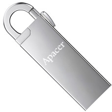 Флеш пам'ять USB 32 Gb Apacer AH13A Silver USB2.0, брелок