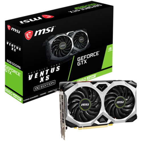 Відеокарта GeForce GTX1660 Super 6 Gb GDDR6 MSi (GTX 1660 SUPER VENTUS XS OC) - зображення 2