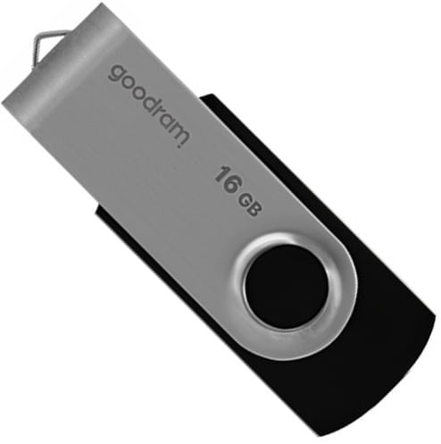Флеш пам'ять USB 16Gb Goodram UTS2 Twister black USB2.0 - зображення 2